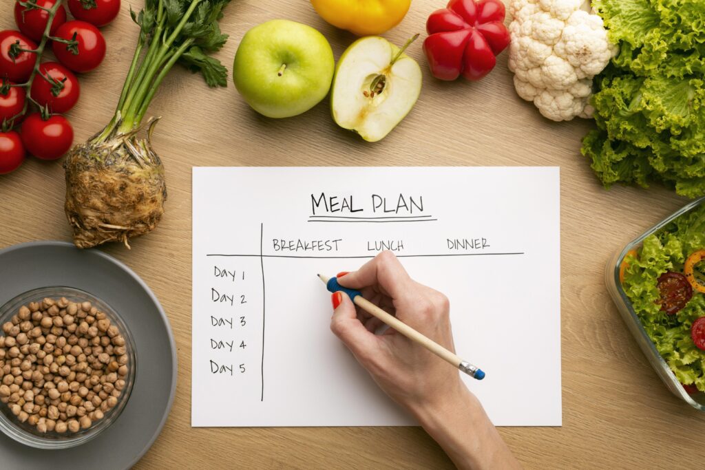 Keep Track with a Food and Weight Diary
